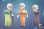 Stylized NPC - OldYoung Peasants Pack