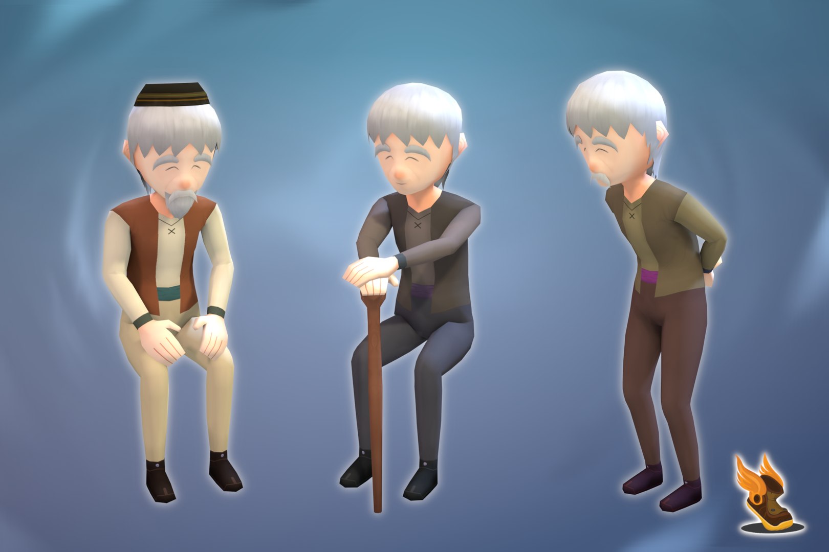 3D Stylized NPC - OldYoung Peasants Pack https://p.turbosquid.com/ts-thumb/Vn/Gukmjf/Ns/23/png/1689598637/1920x1080/fit_q87/0c54d7471bdac6144435c3393e5bdcc5398179bb/23.jpg
