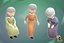 Stylized NPC - OldYoung Peasants Pack