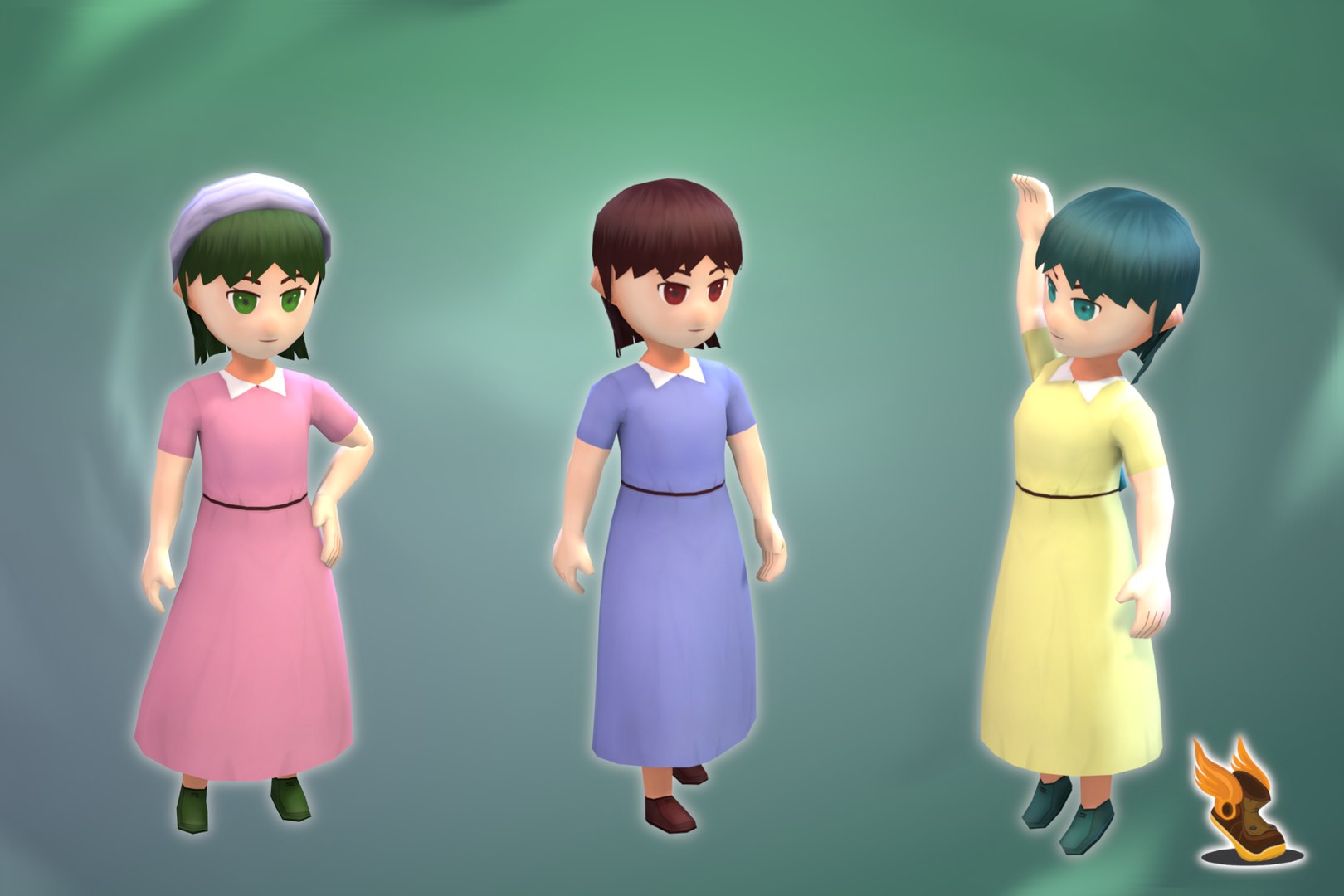 3D Stylized NPC - OldYoung Peasants Pack https://p.turbosquid.com/ts-thumb/Vn/Gukmjf/hi/62/png/1689598670/1920x1080/fit_q87/075f1904ee4febd6107ff0527eebb8c5477e3d43/62.jpg