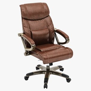 leather executive chair 3d