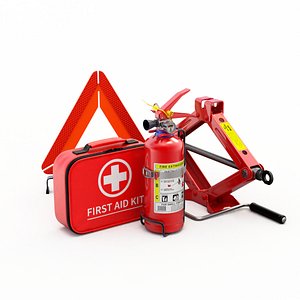 car extinguisher aid 3D
