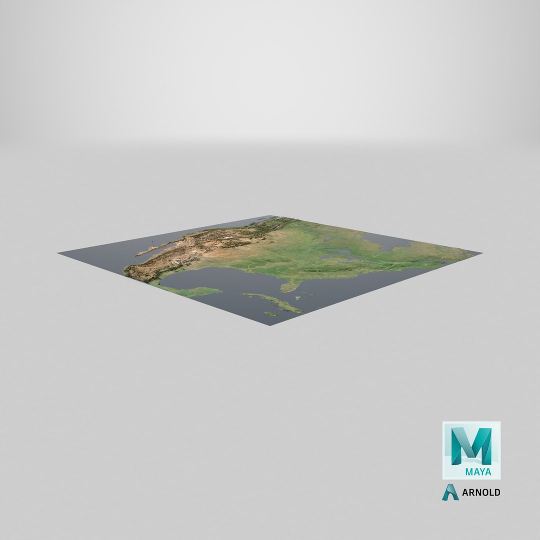 Us with Canada and Mexico detailed PBR landscape map 3D model https://p.turbosquid.com/ts-thumb/Vn/NWo6u5/Wm/stemcell_maya_arnold_render/png/1767998883/1920x1080/fit_q87/af138d9512a56e29b8aa3466709a88ebc054ed12/stemcell_maya_arnold_render.jpg
