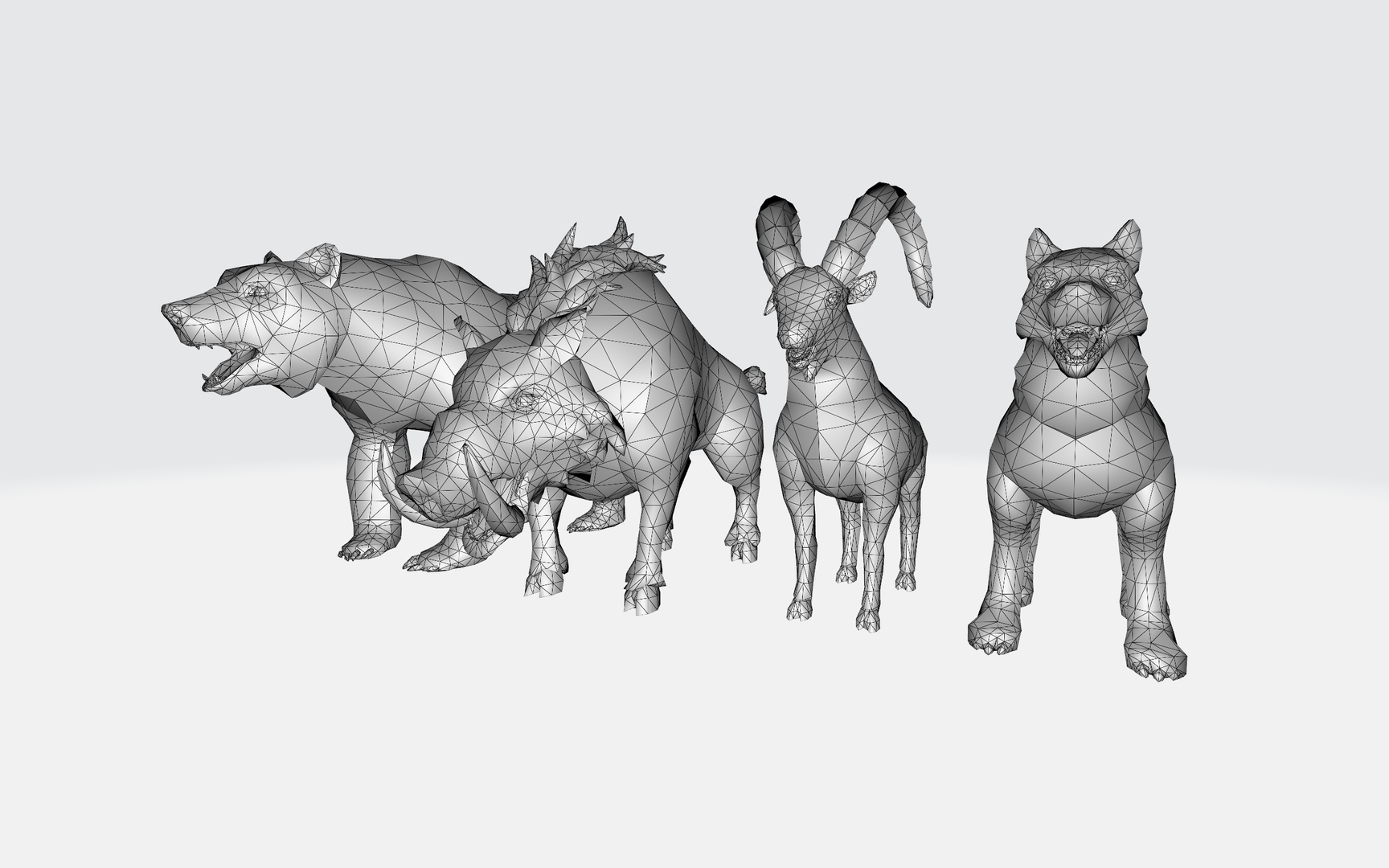 3D animals stylized model - TurboSquid 1690332