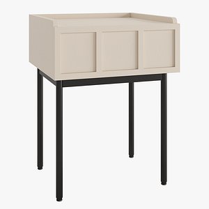 3D model Box Nightstand