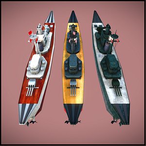 3D battleship unity