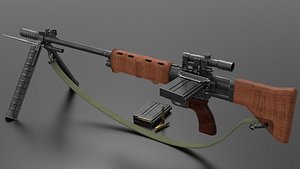 3D FG42 ww2 Weapon Fps - Tps