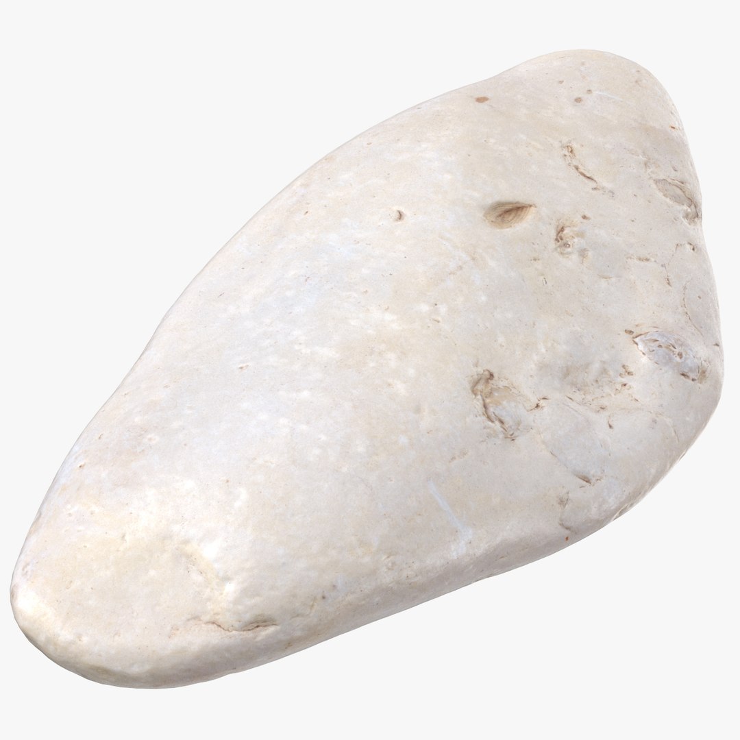 2 Smooth River Rocks 3D Model - TurboSquid 1520480