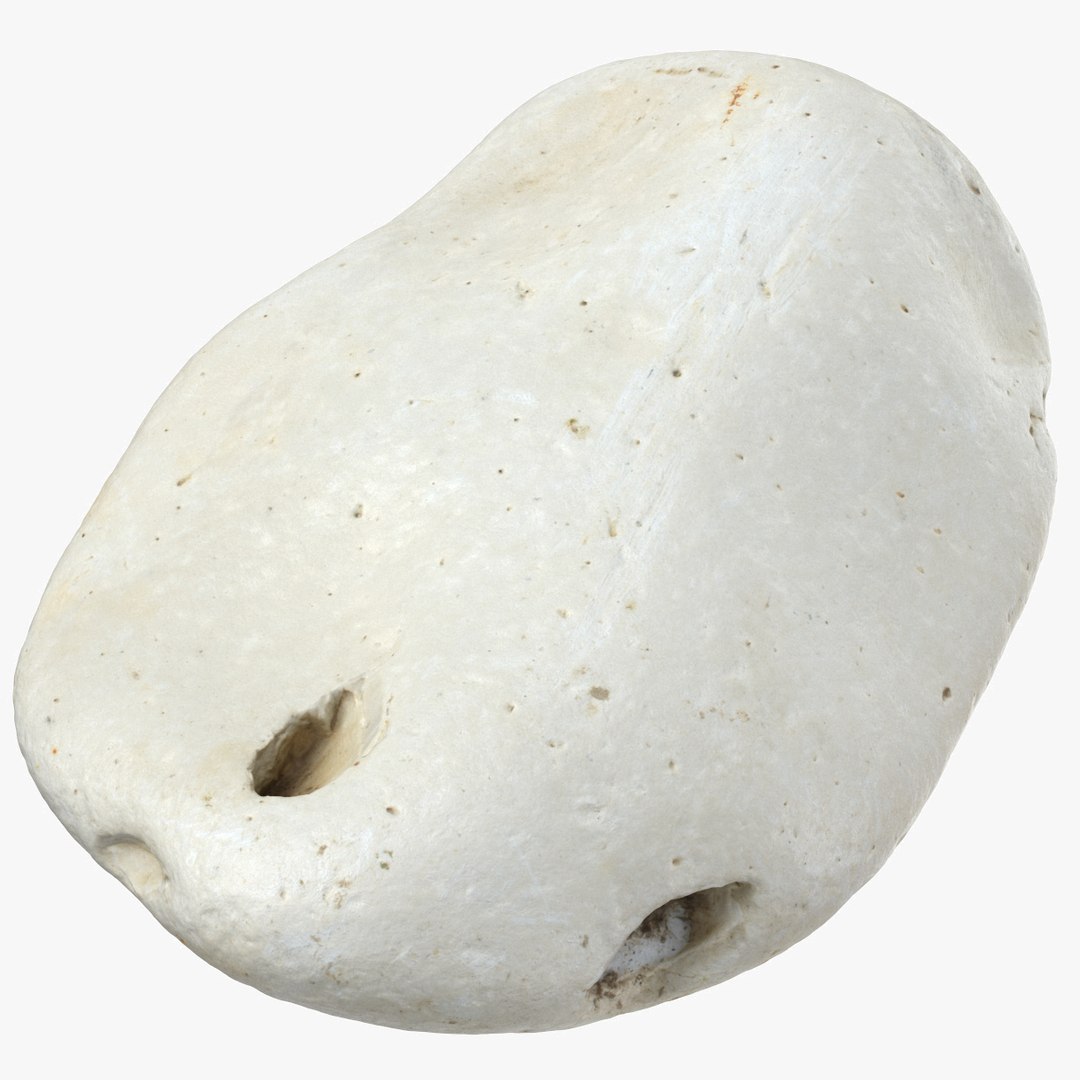 2 Smooth River Rocks 3D Model - TurboSquid 1520480