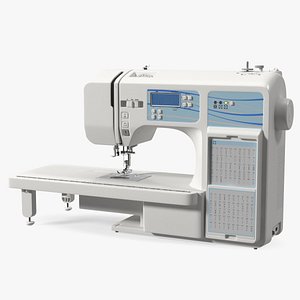 Heavy Duty Computerised Sewing Machine 3D