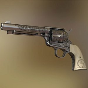 ENGRAVED COLT SINGLE ACTION 45