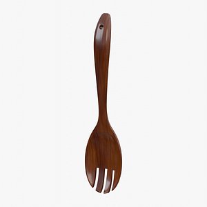 Wooden Salad Fork