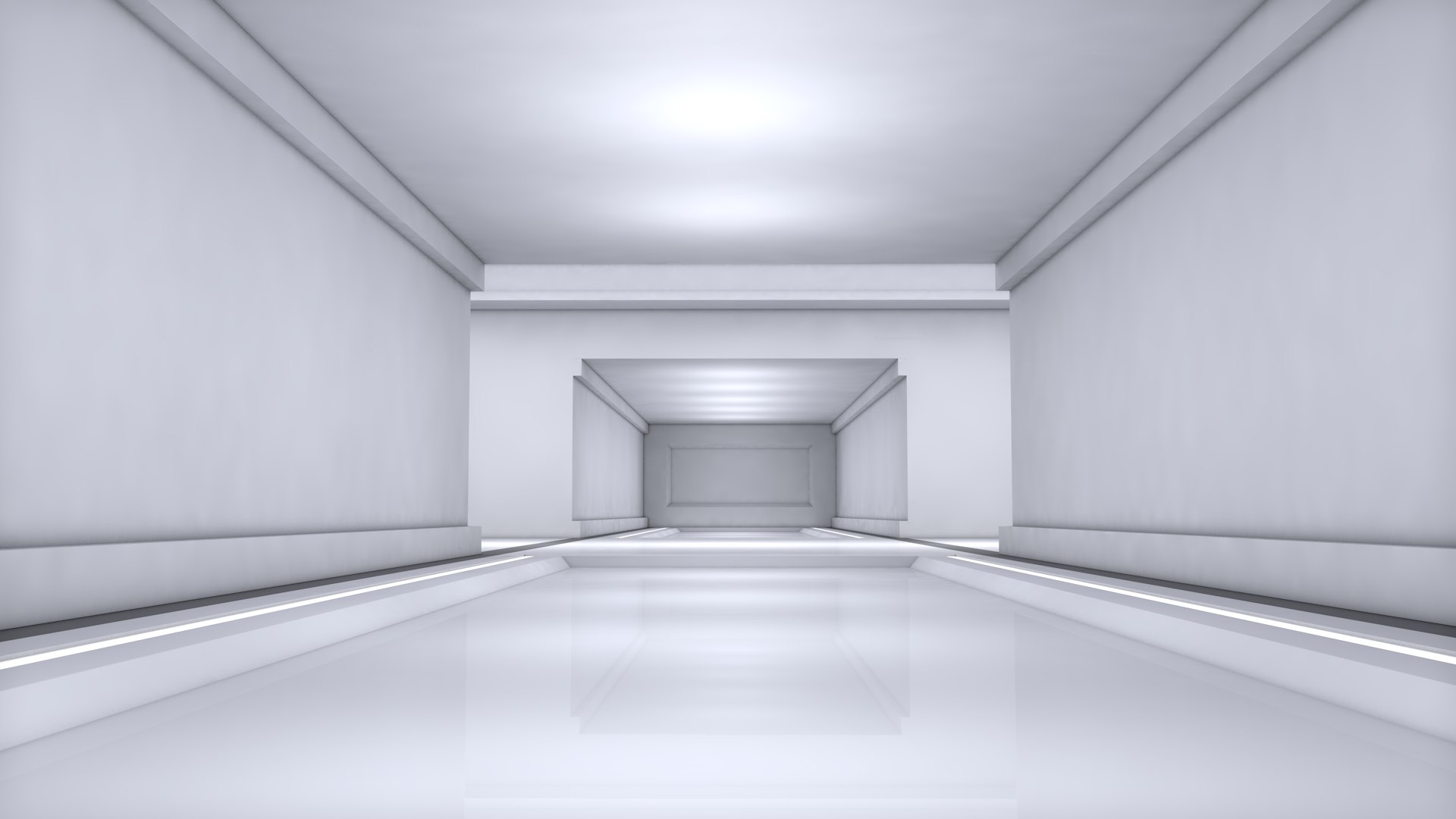 3D Sci Fi Corridor - TurboSquid 2201419