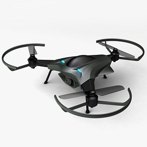 drone concept 3D model