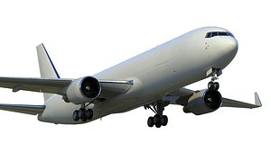 Boeing 767 300 freighter 3D model