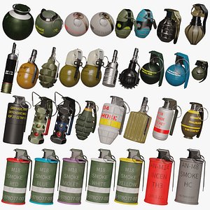 Ultimate pack of grenades