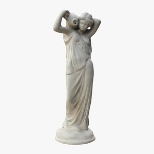 3D fountain statue