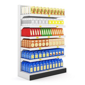 Supermarket Shelf 03