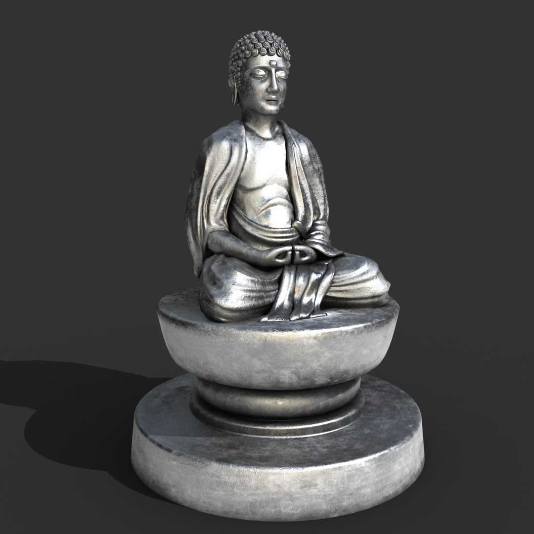 Buddha Statue 3d Model