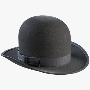 3D model bowler hat