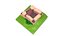 Low Poly Zitadelle Laferriere