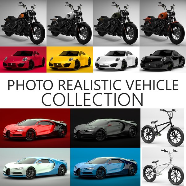 Photo Realistic Vehicle Collection