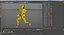 Crash Test Dummy Rigged for Cinema 4D 3D Model
