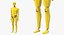 Crash Test Dummy Rigged for Cinema 4D 3D Model