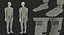 Crash Test Dummy Rigged for Cinema 4D 3D Model