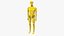 Crash Test Dummy Rigged for Cinema 4D 3D Model