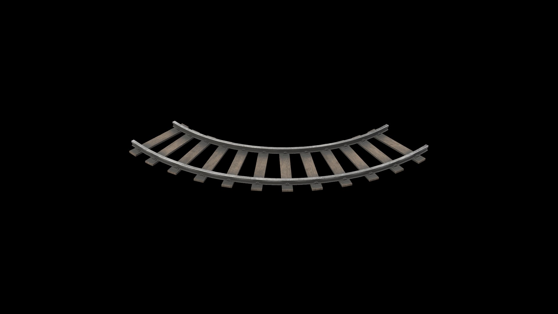 3D Mine Railroad Track 03 - TurboSquid 2298852