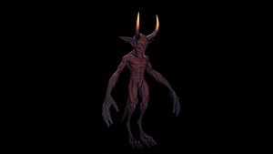 NormalDemon Animated MonsterUE5 Ready 3D