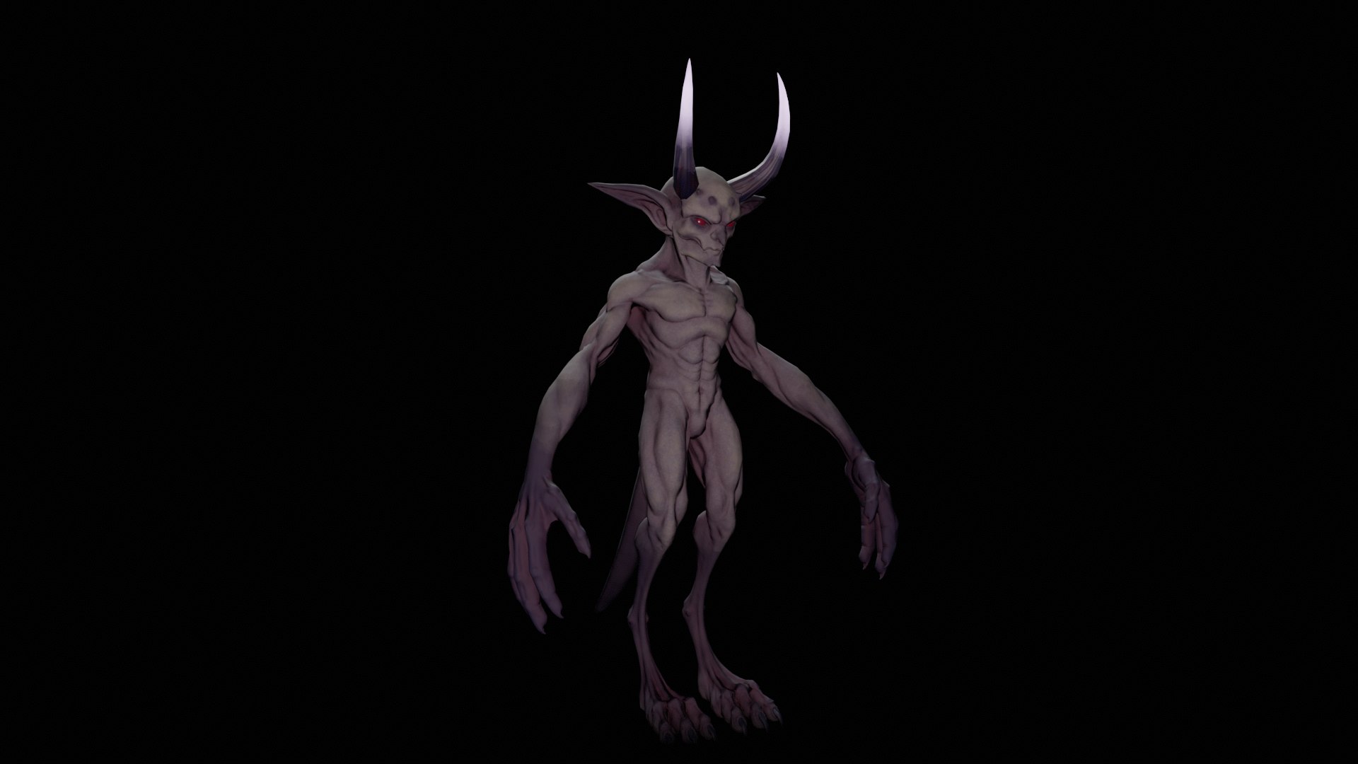 NormalDemon Animated MonsterUE5 Ready 3D - TurboSquid 2547975