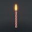 birthday candle 3D model