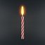 birthday candle 3D model