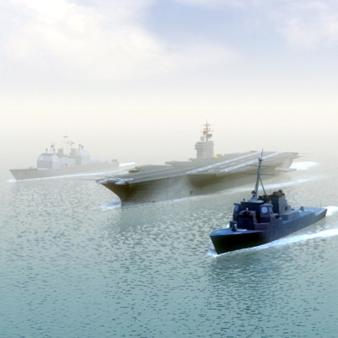 3d Model Navy Ships