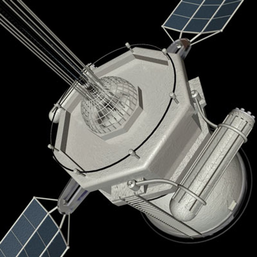 Satellite 3d Model