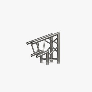 3D Square Truss Straight A 30D K2 model