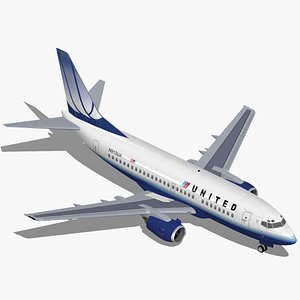 Boeing 737-500 United Airlines