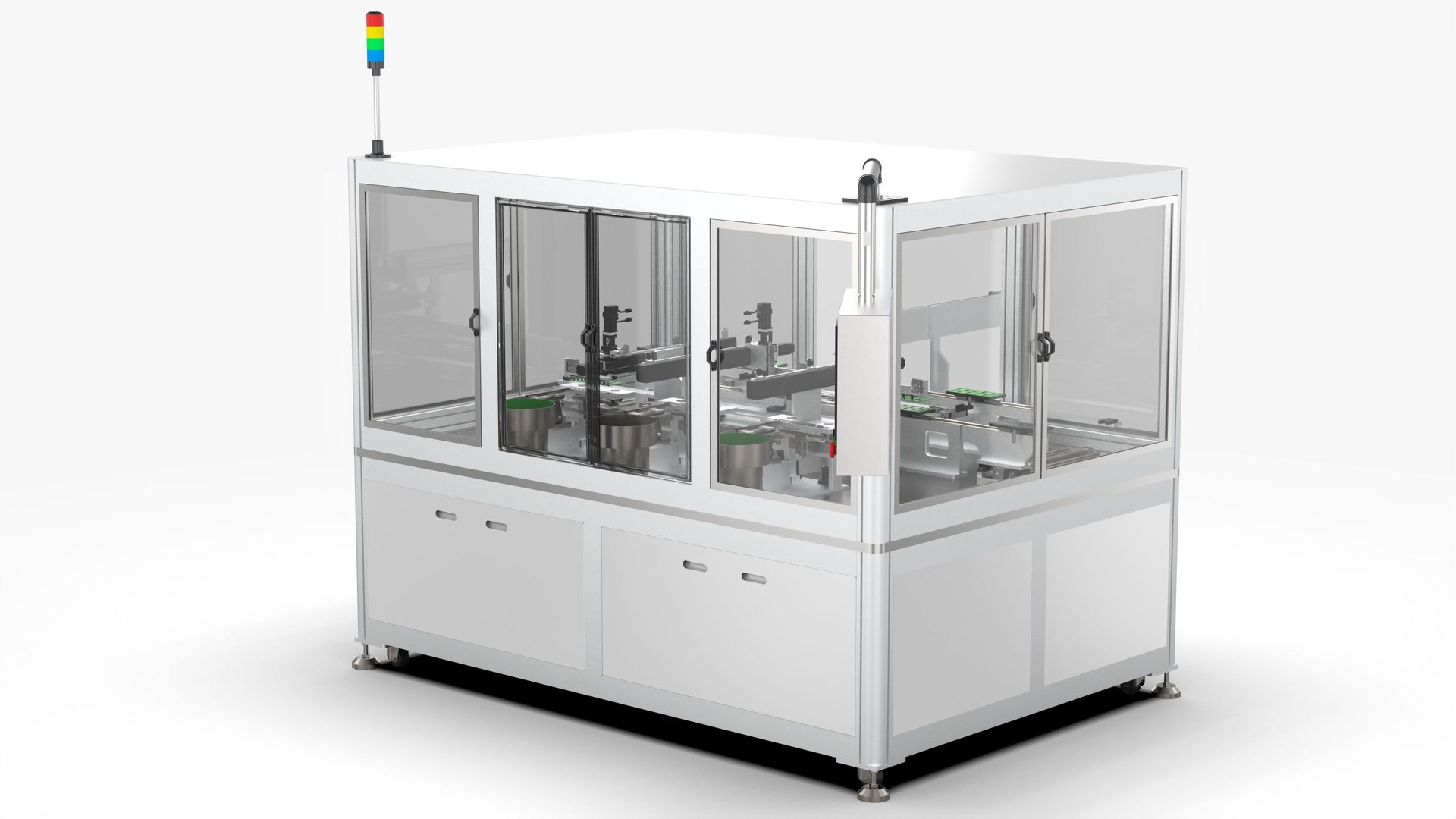 3D Automatic PCB Assembly Machine TurboSquid 2020600