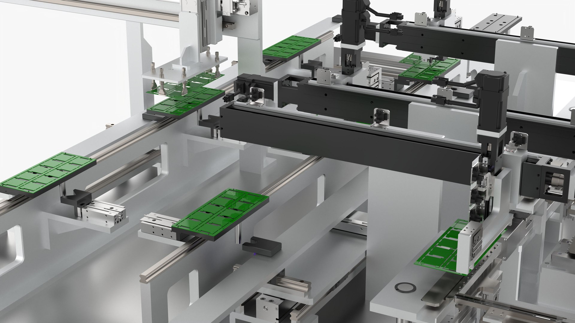 3D Automatic PCB Assembly Machine TurboSquid 2020600