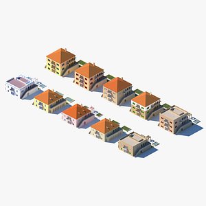 Arabian Homes - Set 3D