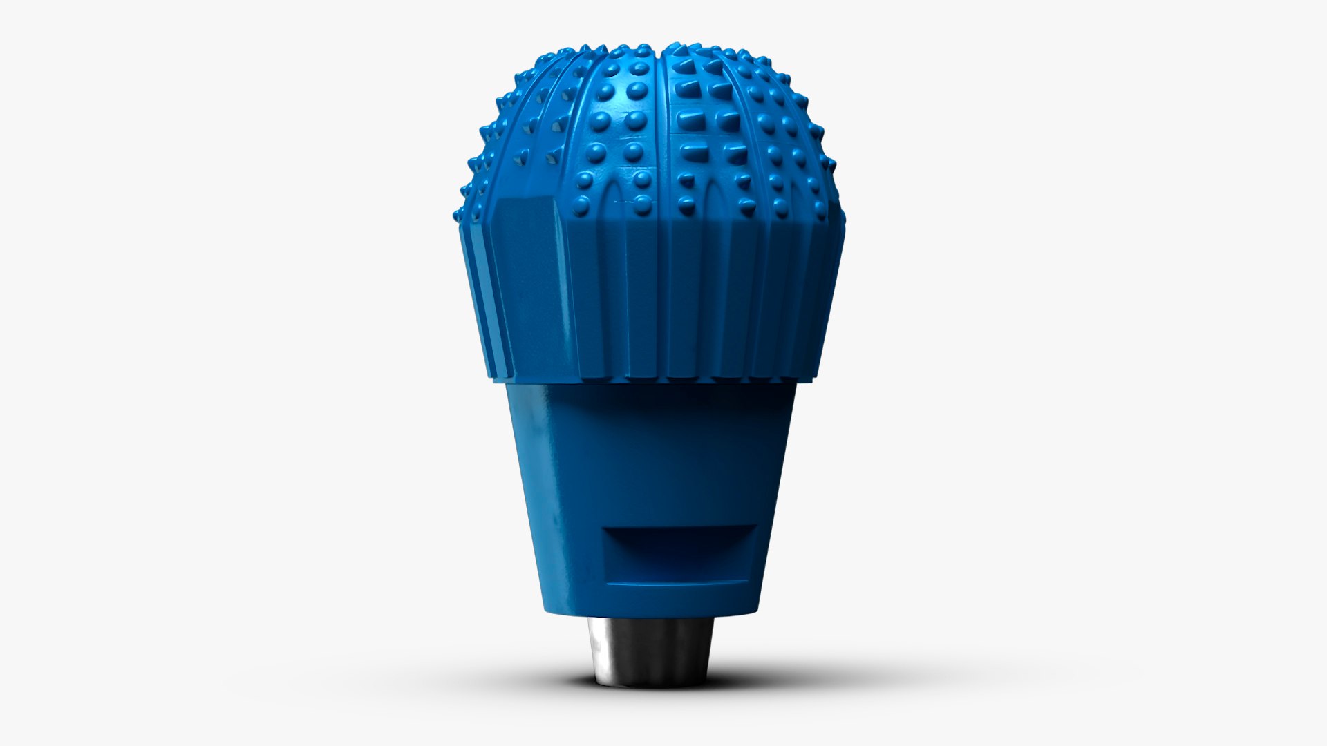 Drilling Rig Bit Diamond Blue 3D model preview