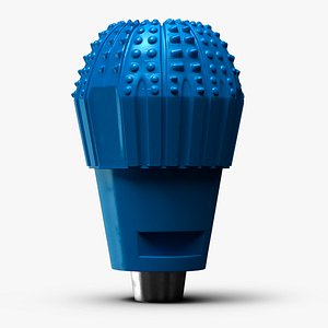 3D Drilling Rig Bit Diamond Blue