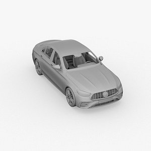 mercedes benz e53 sedan amg 2021 3D model