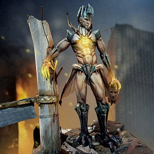 Demon monster game model