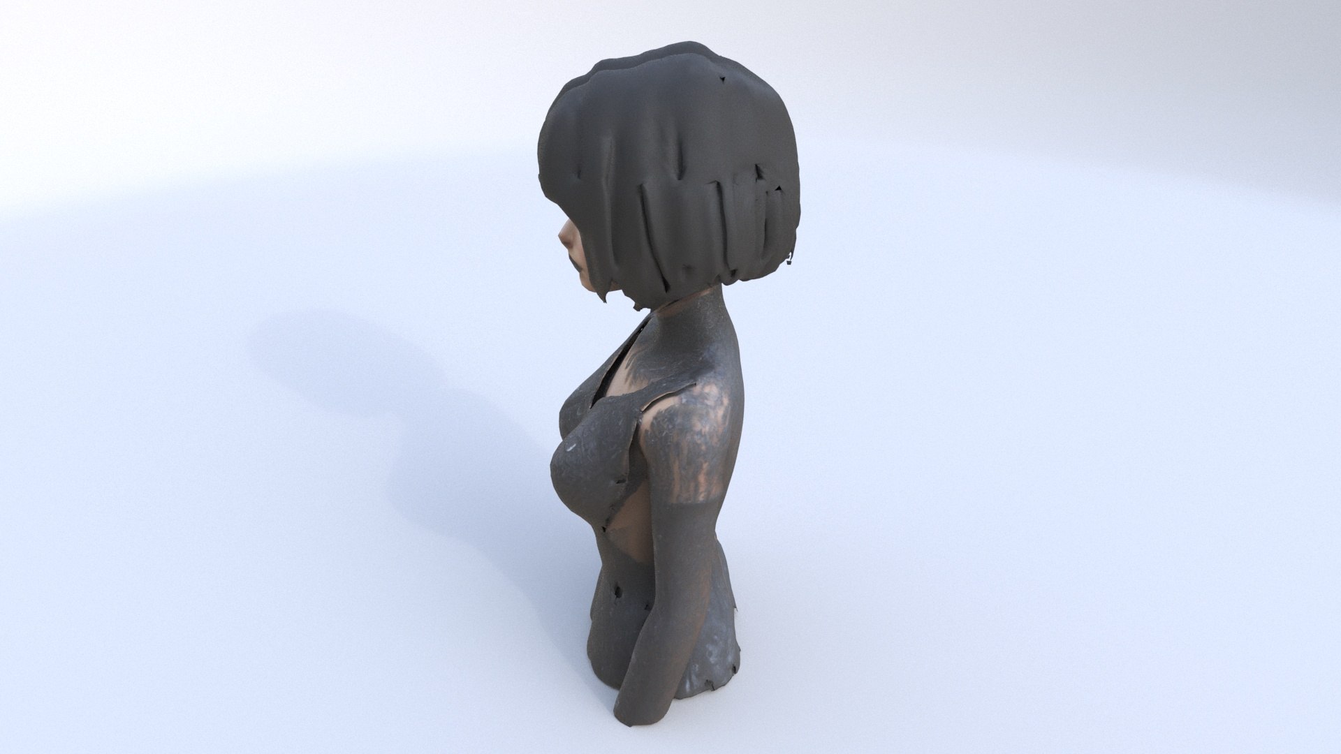 3D Glamorous Flapper Model - TurboSquid 2336399
