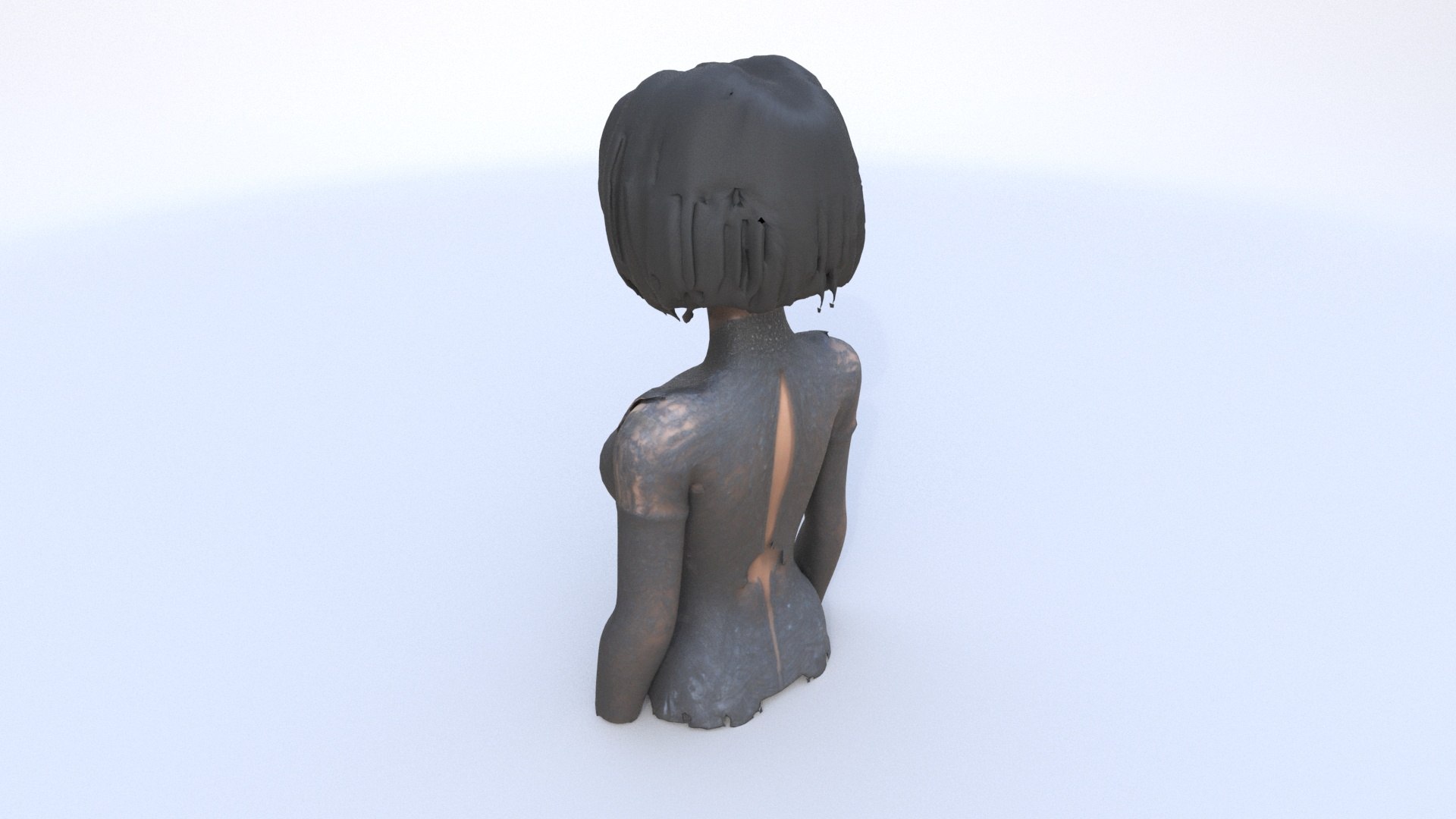 3D Glamorous Flapper Model - TurboSquid 2336399