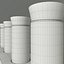 Support avec tubes à essai en verre modèle 3D