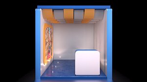 stand 3x3 box booth